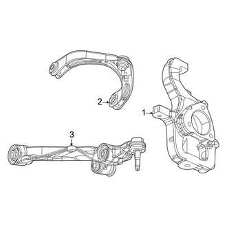 Jeep OE - Front Suspension - Suspension Components