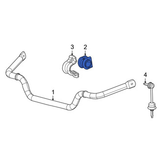 Jeep OE - Front Suspension Stabilizer Bar Bushing