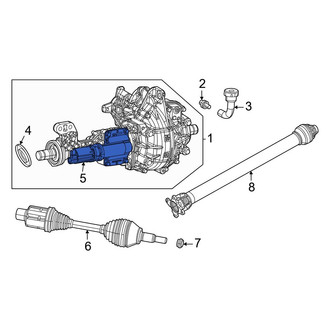 Jeep OE - Front Differential Lock Motor