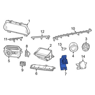 Jeep OE - Electronic Parking Brake Control Switch