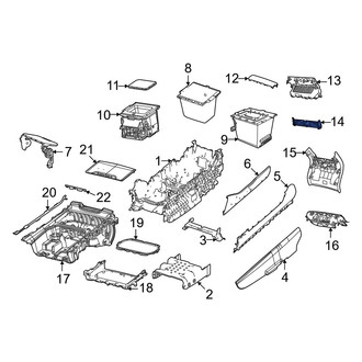 Jeep OE - 12 Volt Accessory Power Outlet Cover