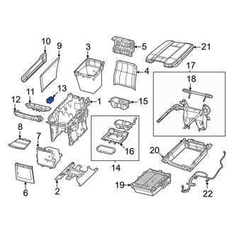 Jeep OE - Rear Audio Auxiliary Jack