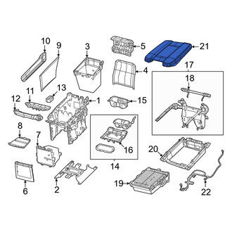 Jeep OE - Front Console Armrest
