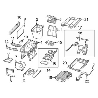 Jeep OE - Rear Console