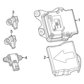 Jeep OE - Restraint Systems - Air Bag Components (Modules & Sensors)