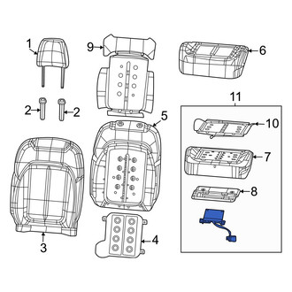 Jeep OE - Front Right Air Bag Passenger Presence Module