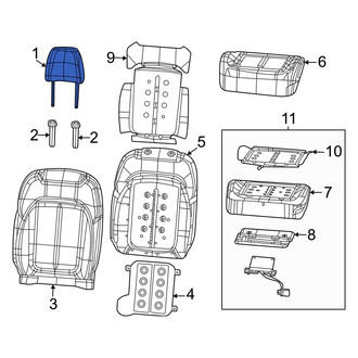 Jeep OE - Front Right Headrest