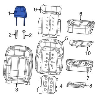 Jeep OE - Center Headrest