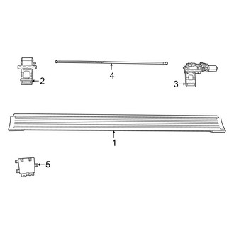 Jeep OE - Pillars, Rocker & Floor - Running Board (Power), (Series III / Series III Carbide)