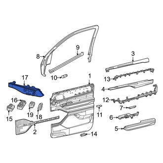Jeep OE - Front Left Power Seat Switch