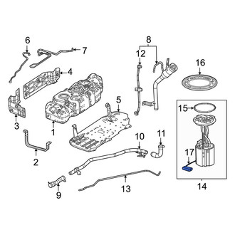 Jeep OE - Fuel Sender and Hanger Assembly