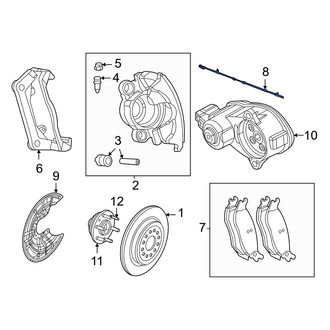 Jeep OE - Rear ABS Wheel Speed Sensor