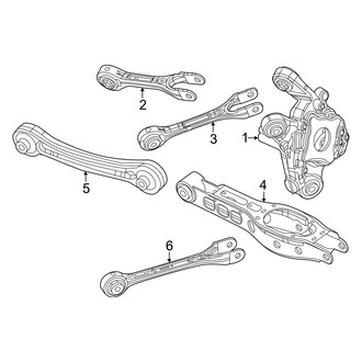 Jeep OE - Rear Suspension - Suspension Components