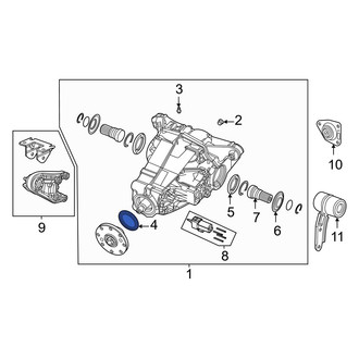 Jeep OE - Rear Differential Pinion Seal