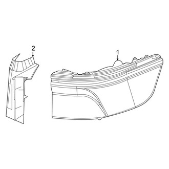 Jeep OE - Rear Lamps - Tail Lamps