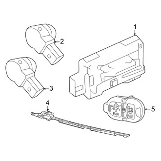 Jeep OE - Rear Bumper - Electrical Components