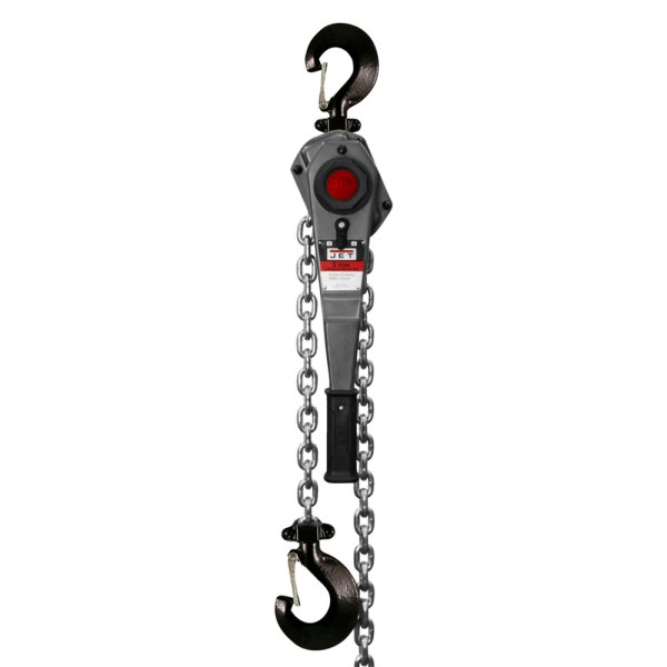 JET Tools® - JLH Series 3 t Lever Hoist with Overload Protection and Shipyard Hooks