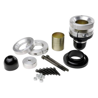 JKS Manufacturing® - 2"-3.33" Adjustable Bolt-on Rear Coilover Spacers