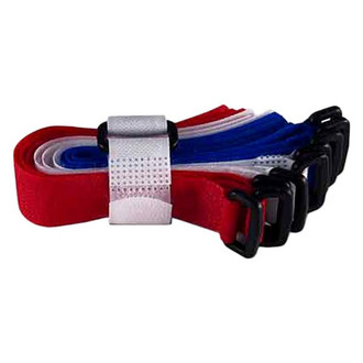 JT&T® - Hook and Loop Strip-Tie Fastener Set with Buckle with Buckle