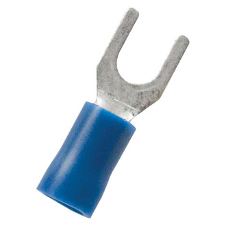 JT&T® - #10 16/14 Gauge Vinyl Insulated Blue Spade Terminals