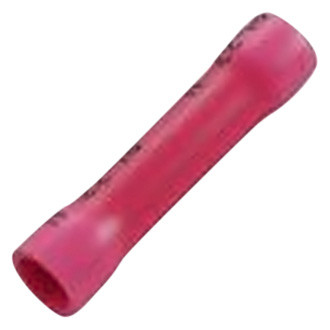 JT&T® - 8 Gauge Vinyl Insulated Red Heavy Duty Butt Connectors