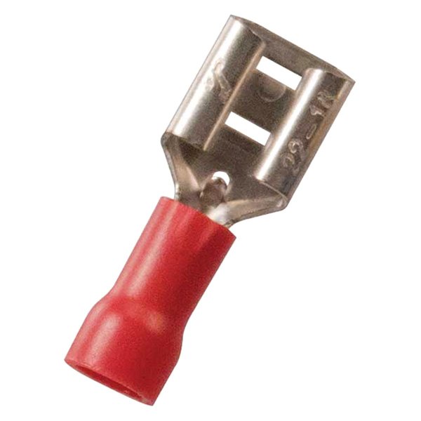 JT&T® - 0.250" 22/18 Gauge Vinyl Insulated Red Female Quick Disconnect Connectors