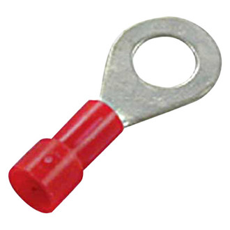JT&T® - CS #10 22/18 Gauge Heat Shrink Red Ring Terminals