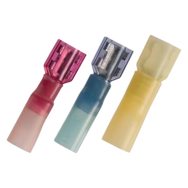 JT&T® - CS 16/14 Gauge Heat Shrink Fully Insulated Blue Female Quick Disconnect Connectors