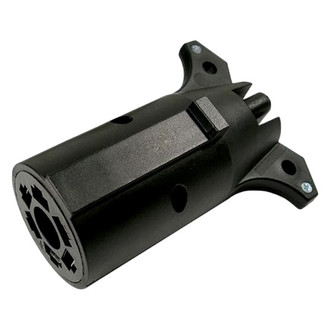 JT&T® - 7-Pole RV Blade-Type M to 4-Way Flat FM RV Plug Adapter