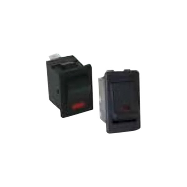  JT&T® - S.P.S.T. On/Off Mini Black Switch with Red LED