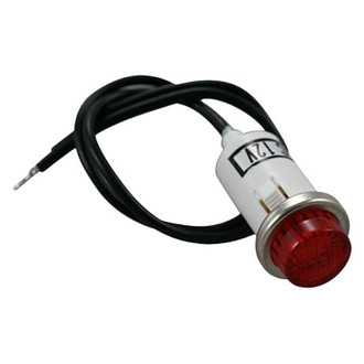 JT&T® - Green 16A/12V Warning Light with 1/2" Panel Mount and Leads