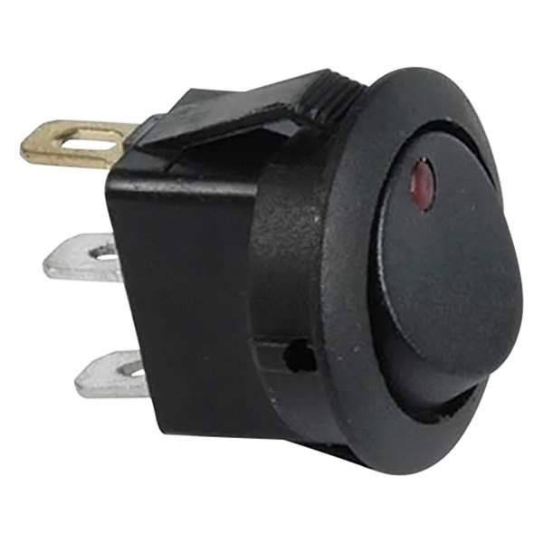  JT&T® - On/Off Illuminated Rocker Red Round LED Switch