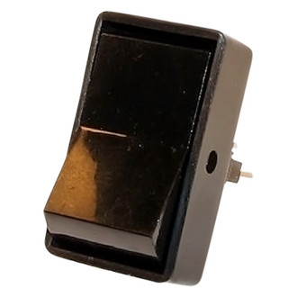 JT&T® - S.P.S.T. On/Off Jumbo Non-Illuminated Rocker Black Switch