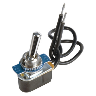 JT&T® - S.P.S.T. On/Off Toggle Switch with Integrated Wiring Harness