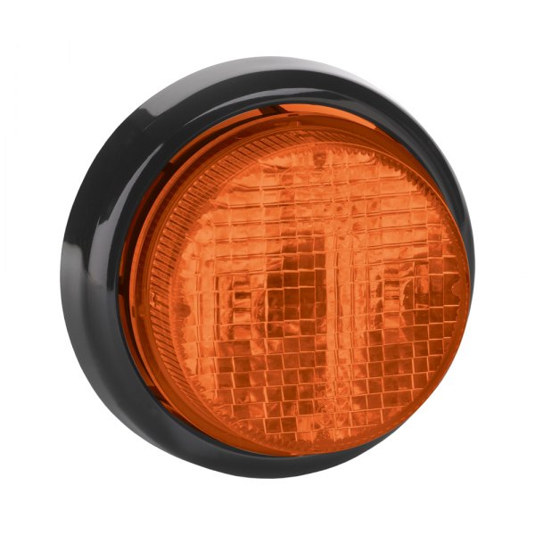 J.W. Speaker® - 217 Series 3" Round Black/Amber LED Turn Signal Light