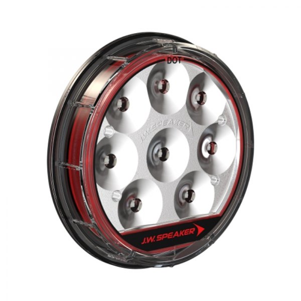 J.W. Speaker® - 234 Series 4" Black/Chrome Round LED Tail Light