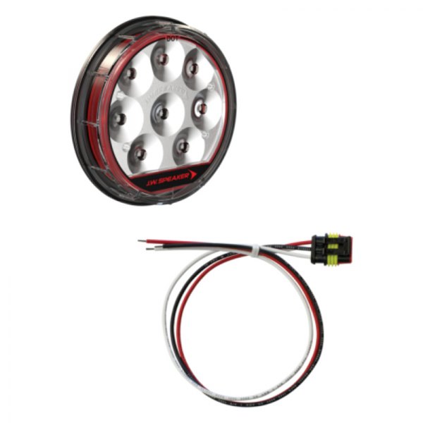 J.W. Speaker® - 234 Series 4" Chrome Round LED Tail Light