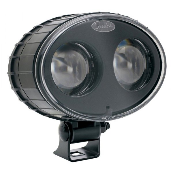 J.W. Speaker® - 770 Series Safety 5"x3" 2.28W Oval Spot Beam Red LED Light