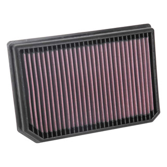 K&N® - 33 Series Panel Red Air Filter (10.75" L x 7.313" W x 1.5" H)