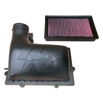 K&N® - 57i Series Generation II Black Cold Air Intake System with Red Filter