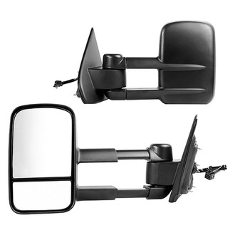 K Source® - Driver and Passenger Side Power Towing Mirrors (Heated, Foldaway)