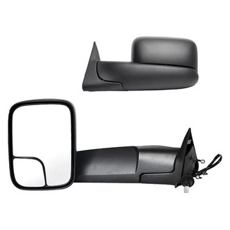 K Source® - Driver and Passenger Side Power Towing Mirrors (Heated, Foldaway)