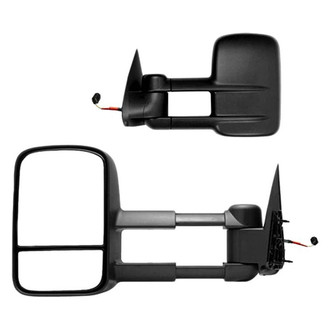 K Source® - Driver and Passenger Side Power Towing Mirrors (Heated, Foldaway)