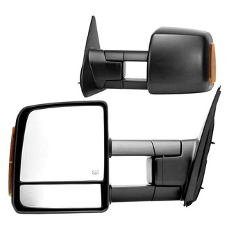 K Source® - Driver and Passenger Side Power Towing Mirrors (Heated, Foldaway)