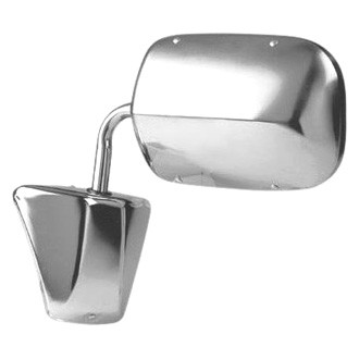 K Source® - Driver or Passenger Side Manual View Mirror (Non-Heated, Foldaway)