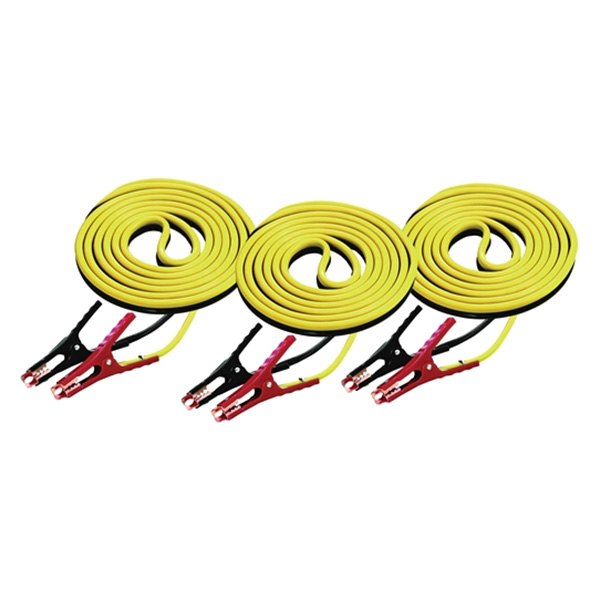 K-Tool International® - 12' 8 AWG Medium Duty Booster Cables Set