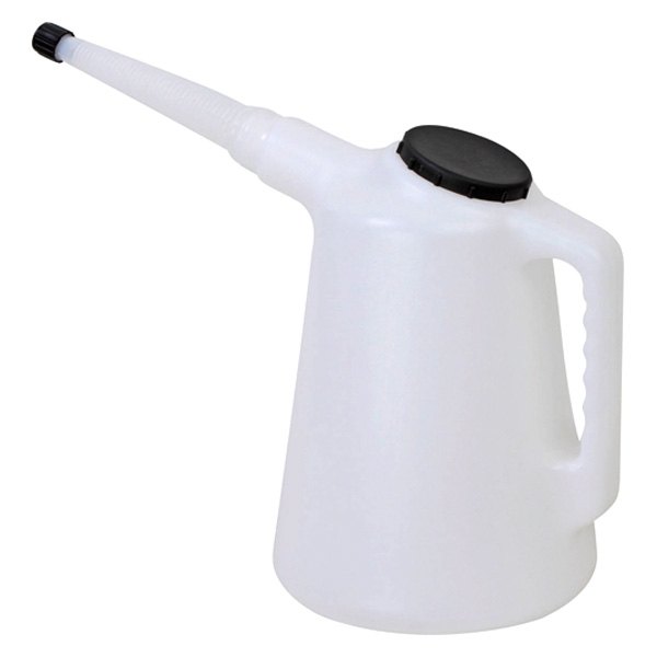 K-Tool International® - 2 gal Plastic Measure Oil Dispenser with Flexible Spout