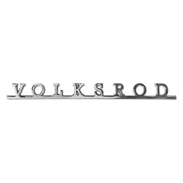 Kaferlab® - "Volksrod" Script Chrome Polished Emblem
