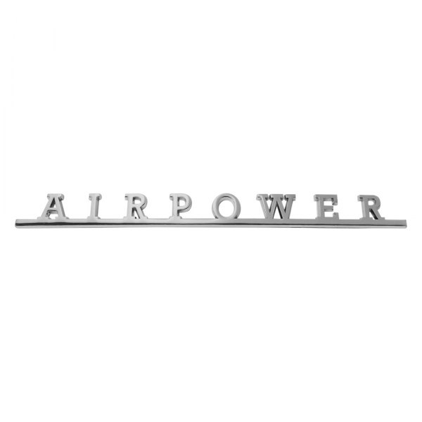 Kaferlab® - "Airpower" Script Chrome Polished Emblem