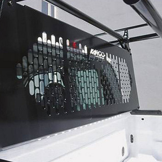 Kargo Master® - Service Body Black Window Guard